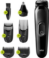 Braun MGK3221 Multigroomer - 6 in 1 Trimmer - Baardtrimmer Haartrimmer Oortrimmer Neustrimmer