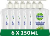 Dettol Handzeep - Antibacterieel - Verzachtend - Aloë Vera - 6 x 250 ml