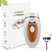 LUVENA ® [PREMIUM] XF800 - IPL Laser Ontharingsapparaat - Haar Verwijderaar- Lichtontharing - Ontharinglaser - 1.000.000 flitsen + GRATIS GIFT!