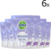 Dettol Magic Foam Navulling Vanille - Voordeelverpakking - 6 x 200 ml