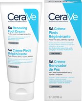 CeraVe - SA Renewing Foot Cream - Voetcrème - droge en ruwe voeten - 88 ml