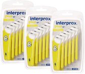 Interprox Plus Mini - 3.0 mm - Geel 3 x 6 stuks - Voordeelpakket