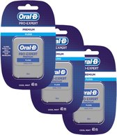 Oral-B Pro-Expert Premium Flosdraad - 3 x 40 m - Voordeelverpakking