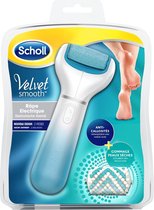 Scholl Velvet Smooth - Elektrische Eeltvijl - Blauw - 1 Stuk