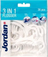 6x Jordan 3-in-1 Flosser 36 stuks