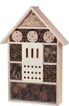 Groot vlinderhuis/bijenhuis/wespenhotel voor insecten 51 cm - Tuindecoratie - Diervriendelijk - Hotel/huis voor insecten - Lieveheersbeestjehuis