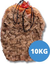 ATS Commerce - Aanmaakhout in netzak - 10KG - Douglas - Aanmaakhoutjes voor aanmaak open haard hout in kachel