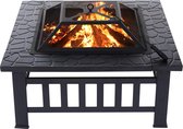 Vuurtafel - Terraswarmer - Vuurkorf - Warmte - tafelhaard - Tuinhaard - Buitenhaard - BBQ