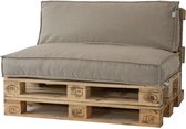 2L Home & Garden Rugkussen Metro Lounge Beige - 120 x 40cm