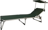 Bestgarden Loungestoel Lucca - Tuinmeubelen - 189x60x28 cm Groen