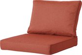 Madison - Loungekussen - Tuinkussen - Zitkussen - Rugkussen - 2-delig - 60cm x 60cm - Panama Terra