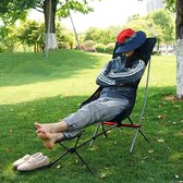 Opvouwbare Voetenbank - Draagbare Kruk - voor Outdoor Camping BBQ Strandstoel - Opklapbare Voetensteun - Visstoel Voetrelaxer