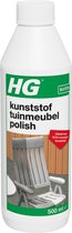 HG kunststof tuinmeubelpolish - 500 ml - tuinmeubelen weer als nieuw - verwijdert zelfs zware vervuiling