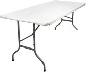 MaxxGarden Klaptafel - Inklapbare tafel - Opvouwbare Tuintafel - Weerbestendig - Inclusief handvat - 180x70x74