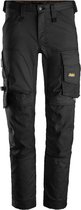 Snickers AllroundWork Stretch Werkbroek 6341 - Mannen - Zwart - 50