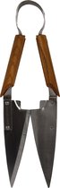Buxusschaar 31 cm RVS met houten handvat - schapenschaar / heggenschaar