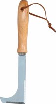 Voegenkrabber / onkruidkrabber / onkruid met houten handvat - 26 cm