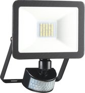 ELRO LF60 Design LED Buitenlamp met Bewegingssensor - 10W – 800LM – IP54 Waterdicht - Zwart