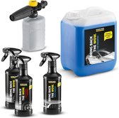 Kärcher Hogedrukreiniger Accessoire set FJ 6 Foam Jet - autoshampoo 5L - 2x velgenreiniger RM 667 - insectenverwijderaar RM 618