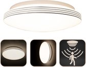 LED.nl LED Plafondlamp ø 35 cm met bewegingssensor - Binnen & Buiten - Warm wit