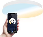 Lumi - 16W Slimme plafondlamp badkamer wit - IP54 waterdicht - Smart Home WiFi + BLE - 2700K-6500K White Ambiance - Ø30 cm