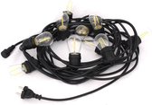 Føro lichtsnoer buiten - Vintage - Set 10 meter 10 LED lampen - Warm wit