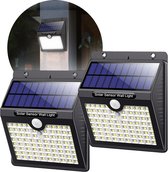 Vivid Green Solar Buitenlamp met Bewegingssensor - Buitenverlichting Zonne Energie - Tuinverlichting - Wandlamp Buiten - Met Sensor - Led