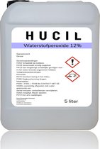 waterstofperoxide 12% - hydrogen peroxide - 5 liter