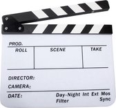 Director Clapper Board / Scene Board / Clapboard / Filmklapper - Zwart-Wit