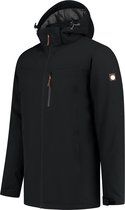 Travelin' Jack Thore - Heren outdoorjas - Waterdicht en ademend - Zwart - Maat XL