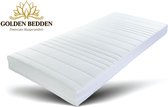 Golden Bedden  Eenpersons matrassen  Comfort sg25 Polyether - 90×200×14 - Kindermatras - Anti-allergische wasbare hoes met rits.