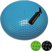 Tunturi Air Stepper Pad - Balanskussen - Wiebelkussen - Blauw - 33cm - Incl. gratis fitness app