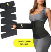 Shapewear® Waist Trainer Corset - Tiktok Korset - Zweet buikband - Waist Shaper - Corrigerend Ondergoed Dames - Zweetband - One Size 4 M - Sinterklaas - Inclusief E-book