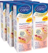 Weight Care Maaltijdreep Cranberry Cheesecake - 6x2 stuks