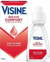 Visine Red Eye Comfort XL - Oogdruppels Tegen Rode Ogen & Geïrriteerde Ogen! (15ML)