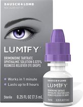 Lumify Redness Reliever 7.5ML Oogdruppels Tegen Rode Ogen En Geïrriteerde Ogen Bij Bausch And Lomb