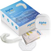 AlphaFocus Anti knarsbitje - Gebitsbeschermer - Tandenknarsen Bitje Volwassenen & Kinderen - Bruxisme - Nachtbitje - Knarsbeugel - Tandenbeschermer - Dental Guard - Wit