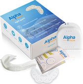 AlphaFocus Anti knarsbitje - Gebitsbeschermer - Tandenknarsen Bitje Volwassenen & Kinderen - Bruxisme - Nachtbitje - Knarsbeugel - Tandenbeschermer - Dental Guard - Wit