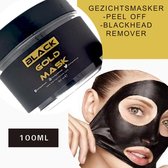 Black Gold peel off masker - Gezichtsmasker - Blackhead remover mask 100ML - Tegen mee eters en acne