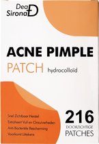 Dea Sirona Pimple Patch - Acne Patch - Puisten Verwijderaar - Puisten Pleister - Acne Pleister - Acne Sticker - Puistjes Verwijderen - 216 stuks