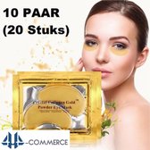 Collageen Oogmasker | Wallen En Donkere Kringen Wegwerken | Wallen Wegwerken | 24K Goud Oog Masker Met Collageen | 20 Stuks (10 Paar)