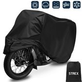 Strex Scooterhoes / Motorhoes Universeel voor alle Scooters / Motors - Waterdicht 210D Oxford - Geschikt voor Windscherm - Scooter Hoes - Motor Hoes - Incl. Opbergzak