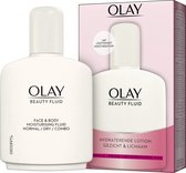 Olay Beauty Fluid Hydraterende Lotion Voor Gezicht En Lichaam - 200 ml