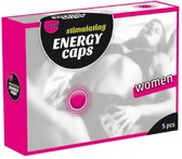 Hot Women Energy Caps - 5 stuks - Libido Middel