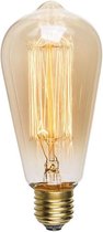 Kooldraadlamp - edison vintage retro gloeilamp - Decoratie lamp - E27 grote fitting 40 watt - ST64