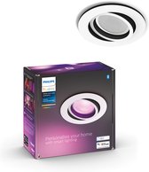 Philips Hue Centura Inbouwspot - wit en gekleurd licht - GU10 - Wit - 6W - Rond - Bluetooth