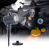 Halloween Projector - XXL editie - Halloween Verlichting Buiten - Halloween Decoratie - Versiering - Binnen & Buiten - Lichtsnoer - Halloween decoratie licht -  Verschillende motieven - o.a. pompoen, spook