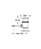 GROHE Waste Garnituur