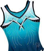 Sparkle&Dream Turnpakje Gympakje Jade Mint - CME | maat 122 - 128 Voor Turnen en Gymnastiek