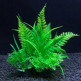 ✿BrenLux - Aquarium decoratie - Koraal – Kunstplant groen Aquarium - Planten voor aquarium - Mooie plantendecoratie –Plantenbundel - Aquariumdecoratie 14cm x 8cm - Aquariumversiering - Benodigdheden aquarium